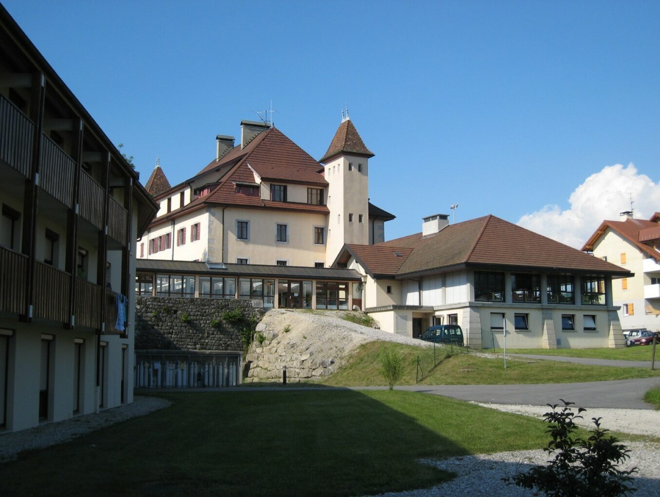 Extension du Château de Bon Attrait - soins de suite - Extension 120 lits - piscine réadaptation